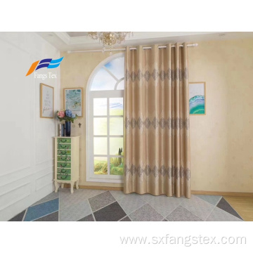 Luxury Window Curtains Home Textile Jacquard Curtain Fabric